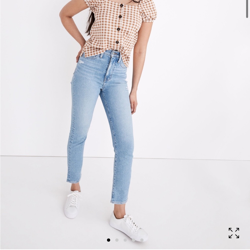 Madewell The Momjean in Harnett Wash